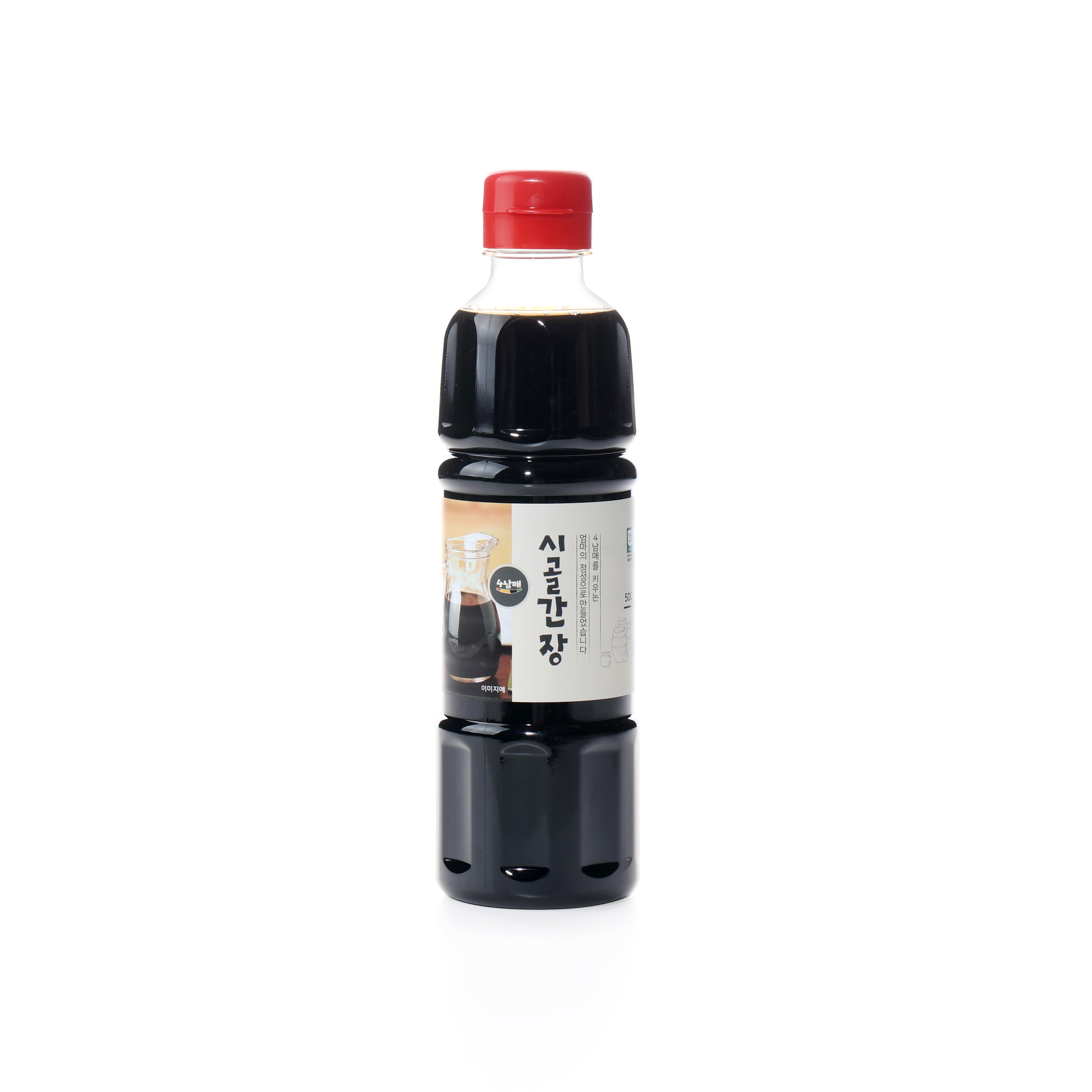 [황수연전통식품] 4남매시골간장 500ml 항아리 숙성